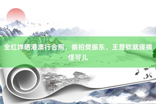 全红婵晒港澳行合照，偷拍樊振东、王楚钦就寝搞怪可儿